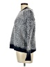Jaclyn Intimates 100% Polyester Tweed Blue Pullover Sweater Size L - photo 5
