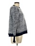 Jaclyn Intimates 100% Polyester Tweed Blue Pullover Sweater Size L - photo 4