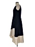DKNY 100% Polyester Color Block Blue Cocktail Dress Size 4 - photo 5