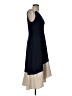 DKNY 100% Polyester Color Block Blue Cocktail Dress Size 4 - photo 4