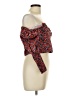Zara Red 3/4 Sleeve Blouse Size L - photo 4