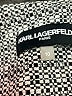 Karl Lagerfeld Paris Houndstooth Gray Jacket Size 10 - photo 6