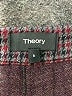 Theory Houndstooth Burgundy Dress Pants Size 6 - photo 7