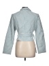 Shein 100% Polyester Checkered-gingham Teal Jacket Size 12 - photo 2