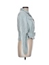 Shein 100% Polyester Checkered-gingham Teal Jacket Size 12 - photo 4