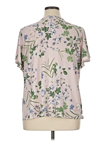 Calvin Klein Short Sleeve Blouse (view 2)
