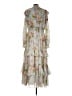 Needle & Thread 100% Polyester Floral Green Cocktail Dress Size 12 - photo 2