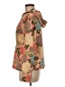 Liz Claiborne 100% Cotton Floral Orange Jacket Size M - photo 5