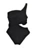 MICHAEL Michael Kors Solid Black Two Piece Swimsuit Size 8 - photo 2