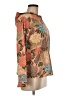Liz Claiborne 100% Cotton Floral Orange Jacket Size M - photo 4