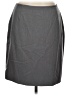 Kasper A.S.L. Solid Gray Formal Skirt Size 10 (petite) - photo 1