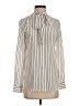 Adriano Goldschmied Stripes Ivory Long Sleeve Blouse Size XS - photo 1