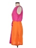 Brook + Lynn 100% Polyester Color Block Orange Casual Dress Size M - photo 5