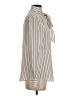 Adriano Goldschmied Stripes Ivory Long Sleeve Blouse Size XS - photo 4