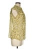 Max Studio 100% Polyester Yellow Sleeveless Blouse Size M - photo 4