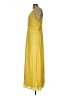 Nina Leonard 100% Rayon Yellow Casual Dress Size L - photo 5
