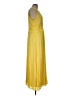Nina Leonard 100% Rayon Yellow Casual Dress Size L - photo 4