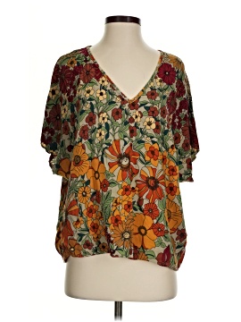 Natural Life Short Sleeve Blouse