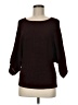 Brittany Black 100% Acrylic Burgundy Pullover Sweater Size M - photo 1