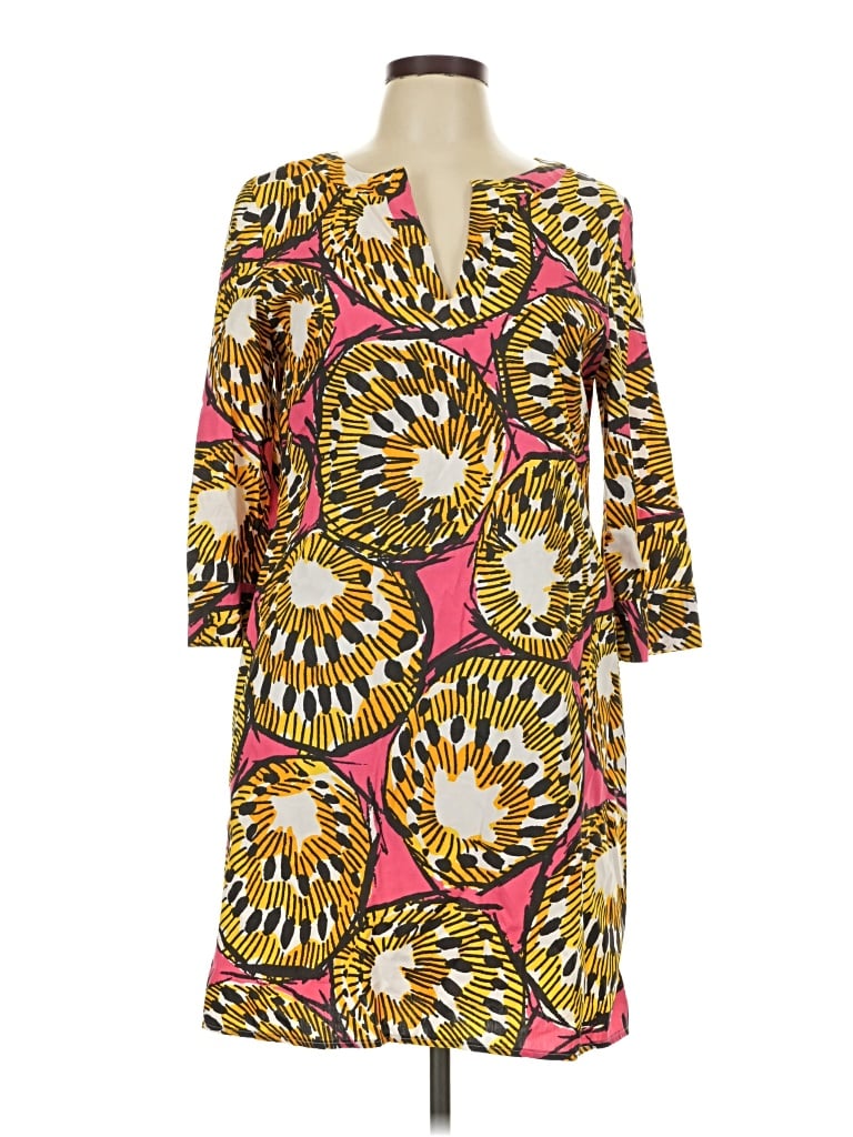 Pre-owned Jcrew Casual Dress In Yellow