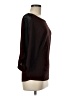 Brittany Black 100% Acrylic Burgundy Pullover Sweater Size M - photo 4