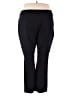 Rekucci Solid Black Active Pants Size 24W - photo 2