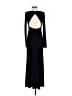 Kay Unger Black Cocktail Dress Size 0 - photo 2