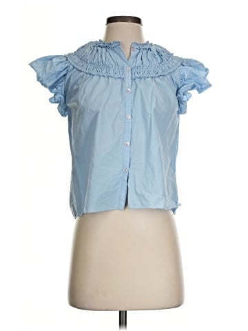 Sundays Short Sleeve Blouse (view 1)