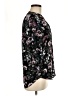 Ivanka Trump 100% Polyester Floral Black 3/4 Sleeve Blouse Size M - photo 4