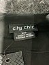 City Chic 100% Polyester Solid Black Cocktail Dress Size 14 Plus (XS) - photo 7