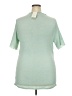 A New Day Green Short Sleeve Turtleneck Size XXL - photo 2