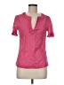 Tory Burch Pink Short Sleeve Blouse Size 6 - photo 1