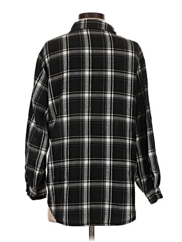 Romwe Long Sleeve Button-Down Shirt (view 2)