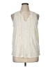 Old Navy Ivory Sleeveless Blouse Size XL - photo 1
