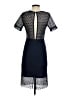 Soieblu 100% Polyester Blue Cocktail Dress Size S - photo 2