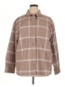 Madewell 100% Cotton Plaid Brown Coat Size XL - photo 1