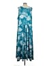Unbranded Tropical Teal Casual Dress Size S (estimated) - photo 2