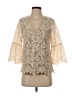 Entro Ivory 3/4 Sleeve Blouse Size S - photo 1