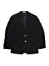 IZOD Solid Black Blazer Size 14R - photo 1