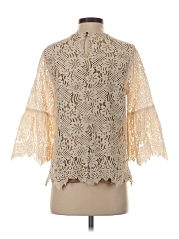 Entro 3/4 Sleeve Blouse (view 2)