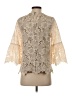 Entro Ivory 3/4 Sleeve Blouse Size S - photo 2