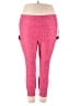 Torrid Animal Print Pink Active Pants Size 3X Plus (3) - photo 1