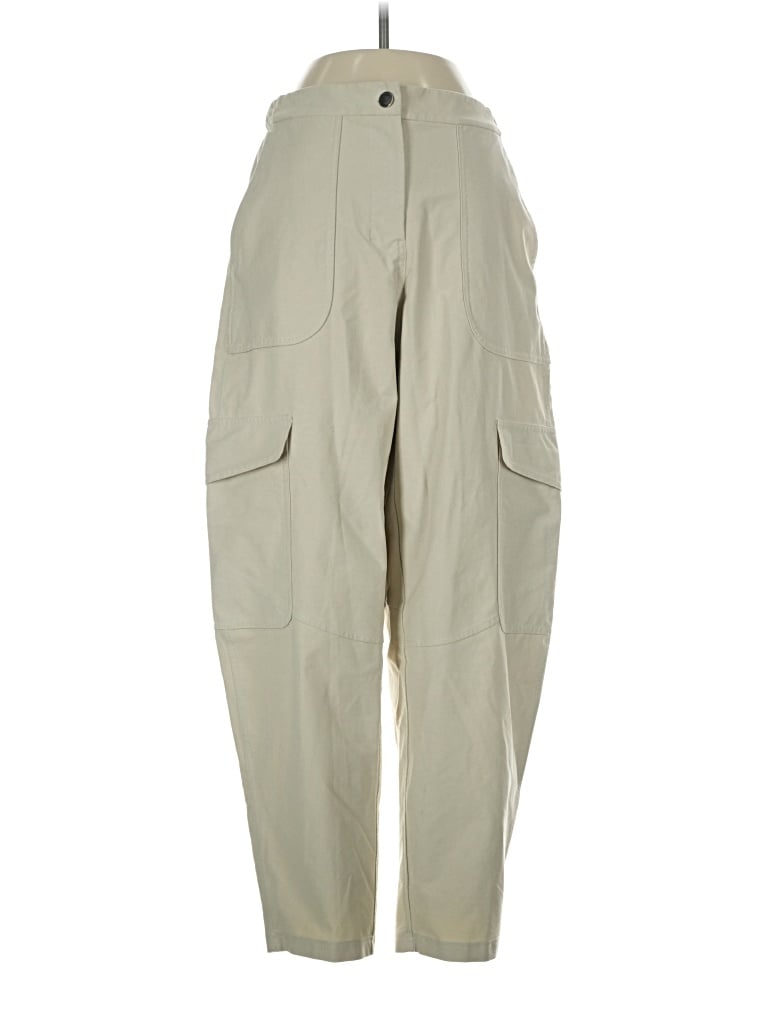Pre-owned Lululemon Athletica Cargo Pants In Tan