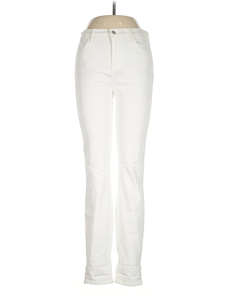 Pre-owned J Brand Jeans In Ivory