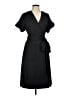 J.Crew 100% Polyester Solid Black Casual Dress Size M - photo 1