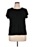 Massini Stars Black Short Sleeve Top Size XL - photo 1