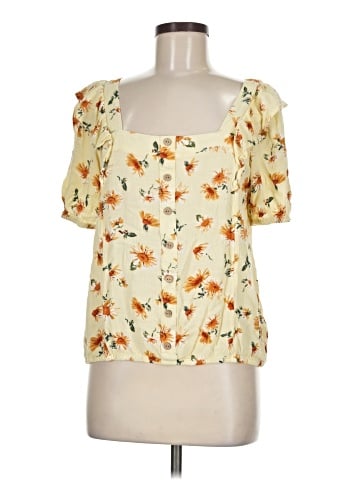 Maurices Short Sleeve Blouse (view 1)
