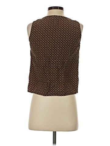 Maggy London Sleeveless Silk Top (view 2)