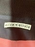 Alice + Olivia 100% Silk Graphic Black Track Jacket Size M (estimated) - photo 6
