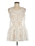 Francesca Bettini 100% Polyester White Cocktail Dress Size M - photo 1